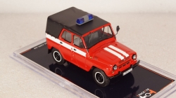 Уаз-31512 пожарный, штабной, TruckTyr 1:43