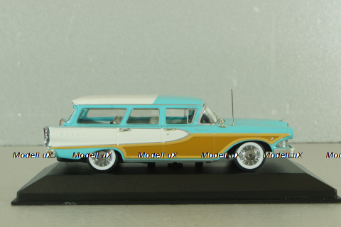 Edsel Bermuda Station Wagon 1958, blue, 400082014, Minichamps 1:43
