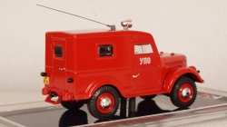 Газ-69 пожарный, штабной, TruckTyr 1:43