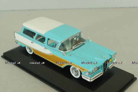 Edsel Bermuda Station Wagon 1958, blue, 400082014, Minichamps 1:43