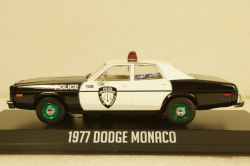Dodge Monaco, Police Department City of Roseville, 1977, 86588, GreenLight 1:43