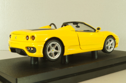 Ferrari 360 Spider 2000, yellow, 29757Y, Hot Weels 1:18