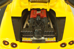 Ferrari 360 Spider 2000, yellow, 29757Y, Hot Weels 1:18