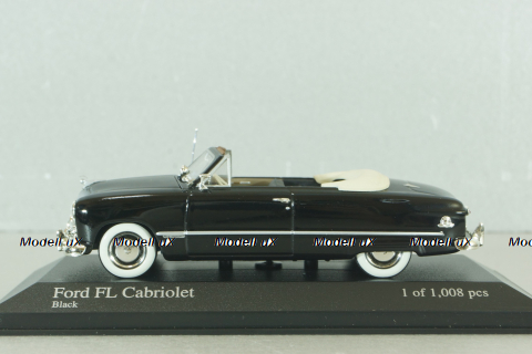 Ford FL Cabriolet 1949, black, 400082231, Minichamps 1:43