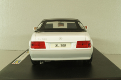 Mercedes-Benz SL 500 Cabriolet (R129) 1989, white, 08928, Revell 1:18