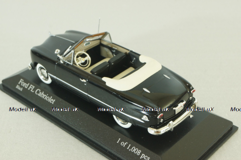Ford FL Cabriolet 1949, black, 400082231, Minichamps 1:43