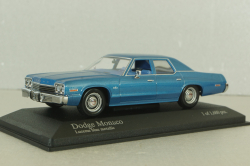 Dodge Monaco 1974, blue metallic, 400144770, Minichamps 1:43