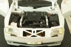 Mercedes-Benz SL 500 Cabriolet (R129) 1989, white, 08928, Revell 1:18