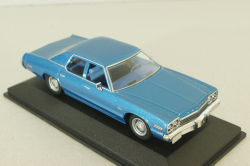 Dodge Monaco 1974, blue metallic, 400144770, Minichamps 1:43