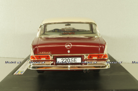 Mercedes-Benz 220 SE (W111) 1959, red/white, 08942, Revel 1:18