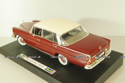 Mercedes-Benz 220 SE (W111) 1959, red/white, 08942, Revel 1:18