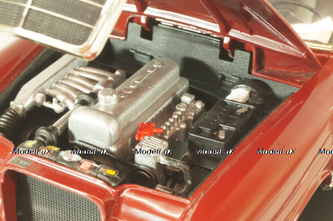 Mercedes-Benz 220 SE (W111) 1959, red/white, 08942, Revel 1:18