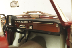 Mercedes-Benz 220 SE (W111) 1959, red/white, 08942, Revel 1:18