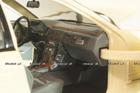 Mercedes-Benz E320 (W210)  Limousine taxi 2001, beige, Sun Star 1:18