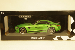 Mercedes AMG GT R Ringtaxi 2017 green, 155036091, Minichamps 1:18