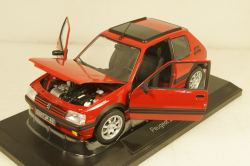 Peugeot 205 Gti 1.9 1991 Red, 184848,  Norev 1:18