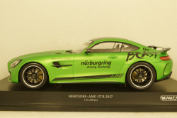 Mercedes AMG GT R Ringtaxi 2017 green, 155036091, Minichamps 1:18