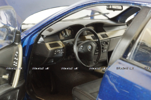 BMW 545i (E60) blue, 80430153202, Kyosho 1:18