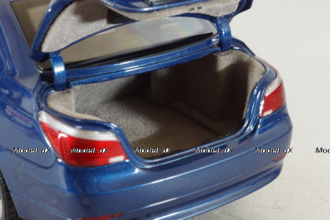 BMW 545i (E60) blue, 80430153202, Kyosho 1:18