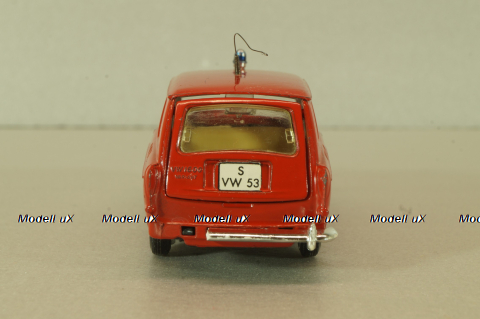 Volkswagen Variant 1600 L fire engine, red, Marklin 1:43 Уценка!