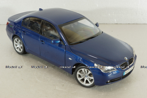 BMW 545i (E60) blue, 80430153202, Kyosho 1:18