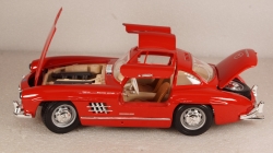 Mercedes 300 SL, BBU18-12047RED, Burago 1:18