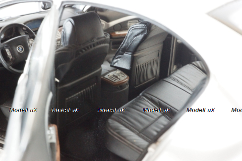 BMW 745i (E65) 2001, silver, 80430027858, Kyosho 1:18