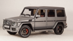Mercedes G65 AMG (W463) 2017 Exclusive Edition Monza Grey Magno, Almost Real 1:18