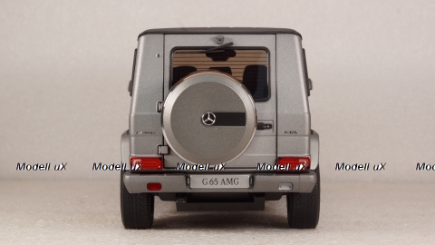 Mercedes G65 AMG (W463) 2017 Exclusive Edition Monza Grey Magno, Almost Real 1:18