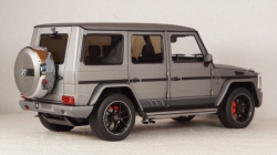 Mercedes G65 AMG (W463) 2017 Exclusive Edition Monza Grey Magno, Almost Real 1:18