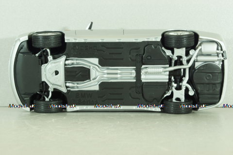 BMW 745i (E65) 2001, silver, 80430027858, Kyosho 1:18