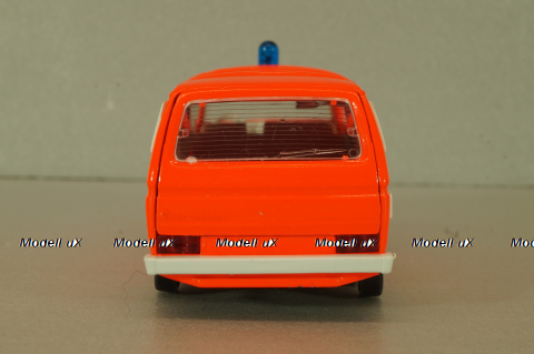 Volkswagen Transporter Sincro (T3) fire engine 1979, red, 1043, Schabak 1:43