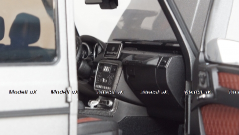 Mercedes G65 AMG (W463) 2017 Exclusive Edition Monza Grey Magno, Almost Real 1:18