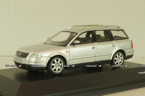 Volkswagen Passat (B5) Variant V6 4Motion 2000, silver, 836916107, Schuco 1:43