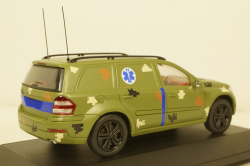 Mercedes GL500, Медицинский автомобиль, г. Киев 2022, TruckTyr 1:43