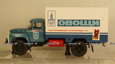 У-94 фургон "Комбинат №14 Мосплодоовощтранс" на шасси Зил-130 , 113029, DiP Models 1:43