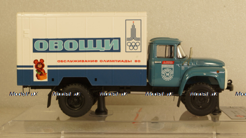 У-94 фургон "Комбинат №14 Мосплодоовощтранс" на шасси Зил-130 , 113029, DiP Models 1:43