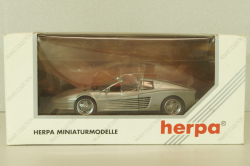 Ferrari Testarossa Spyder 1984, silver, 10344, Herpa 1:43