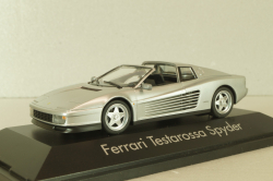 Ferrari Testarossa Spyder 1984, silver, 10344, Herpa 1:43