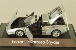 Ferrari Testarossa Spyder 1984, silver, 10344, Herpa 1:43