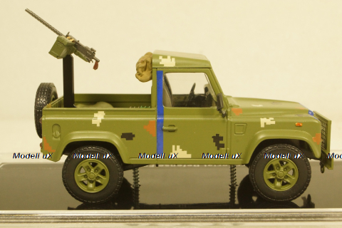 Land Rover Defender 90 pickup, Тероборона г. Харьков 2022, TruckTyr 1:43