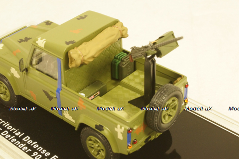 Land Rover Defender 90, Тероборона г. Харьков 2022, TruckTyr 1:43