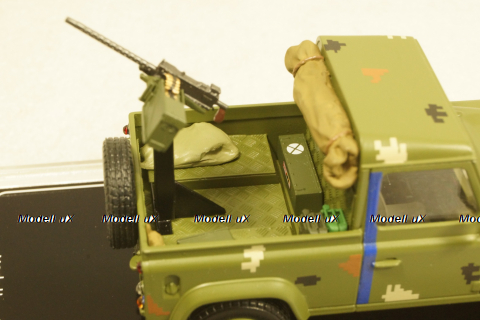 Land Rover Defender 90, Тероборона г. Харьков 2022, TruckTyr 1:43