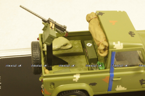Land Rover Defender 90 pickup, Тероборона г. Харьков 2022, TruckTyr 1:43