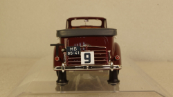 ЗИС-102А №9 Фаэтон вишневого цвета, 110203, DiP Models 1:43