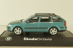 Skoda Octavia Combi 2000, green, 143AB-002Q, Abrex 1:43