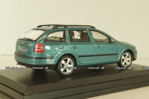 Skoda Octavia Combi 2000, green, 143AB-002Q, Abrex 1:43