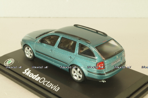 Skoda Octavia Combi 2000, green, 143AB-002Q, Abrex 1:43