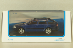 Skoda Octavia Combi 2000, blue, 143AB-002K, Abrex 1:43