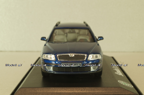 Skoda Octavia Combi 2000, blue, 143AB-002K, Abrex 1:43